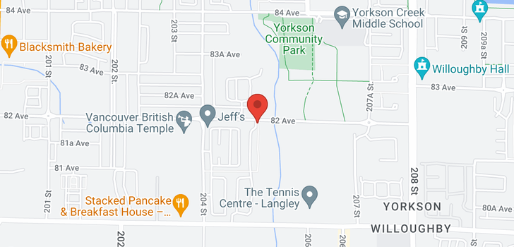 map of 5 20498 82 AVENUE